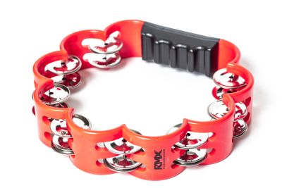 PANDERO FLOR ROJO