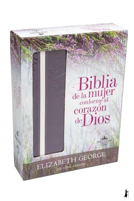 BIBLIA DE LA MUJER CONFORME AL CORAZÓN DE DIOS DUOTONO MORADO