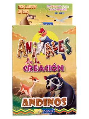 JUEGO ANIMALES DE LA CREACION - ANDINOS