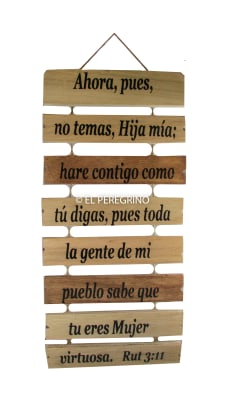 RUT 3:11 - Escalera de madera RUT 3:11 - Escalera de madera