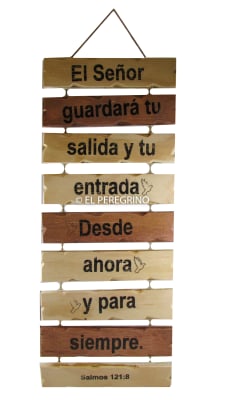 Salmos 121:8 - Escalera de madera Salmos 121:8 - Escalera de madera