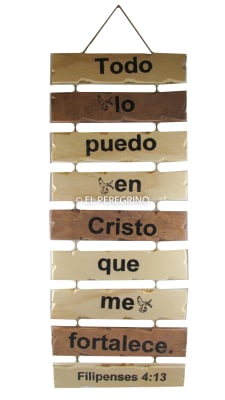 Filipenses 4:13 - Escalera de madera Filipenses 4:13 - Escalera de madera