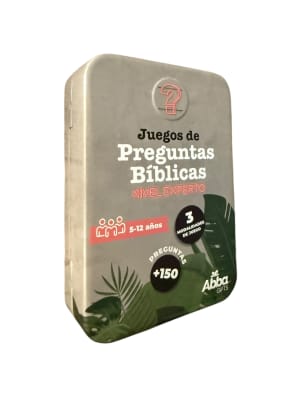 JUEGO DE PREGUNTAS BIBLICAS NIVEL EXPERTO