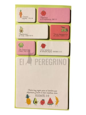 PACK NOTAS ADHESIVAS - ALEGRIA