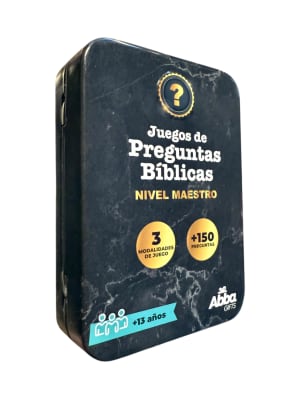 JUEGO DE PREGUNTAS BIBLICAS NIVEL MAESTRO
