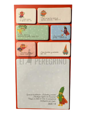 PACK NOTAS ADHESIVAS - VALIENTES