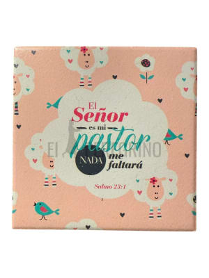 PLAQUE CERAMICA - EL SEÑOR ES MI PASTOR