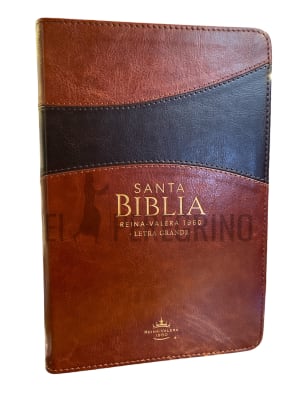 BIBLIA LETRA GRANDE  BITONO MARRON/MARRON