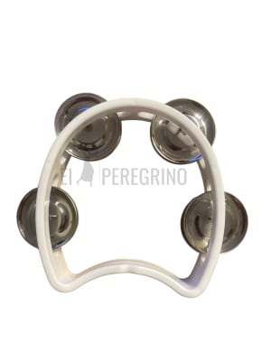 PANDERO MEDIA LUNA NIÑO BLANCO