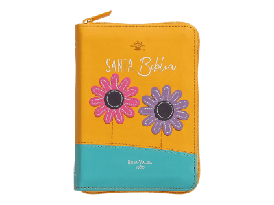 PRIMOR AMARILLO Y TURQUESA FLORAL