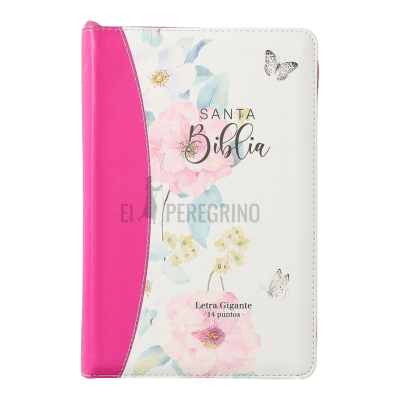 FLORES ROSA, CIERRE, LETRA GIGANTE