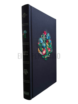 ULTRAFINA TELA BORDADO AZUL