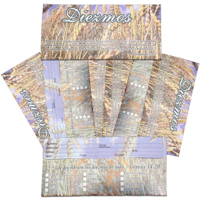 SOBRE DE DIEZMO 50 UNIDADES