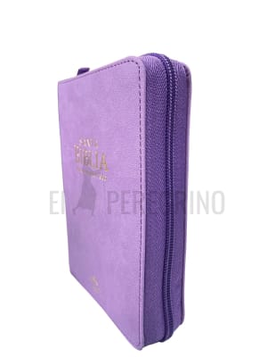 BIBLIA BOLSILLO LILA CON INDICE