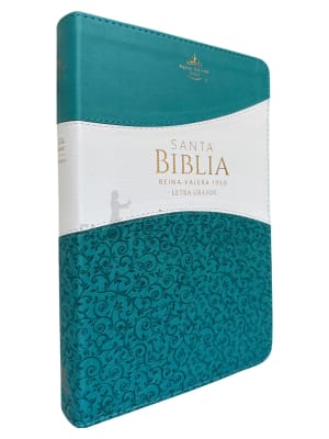 BITONO TURQUESA BLANCO