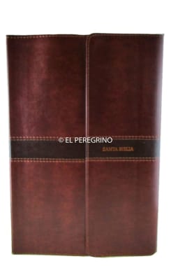 MARRON CON ÍNDICE Y SOLAPA MAGNÉTICA