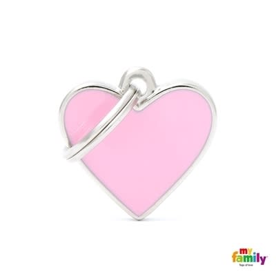 MY FAMILY BASIC HANDMADE PINK SMALL HEART