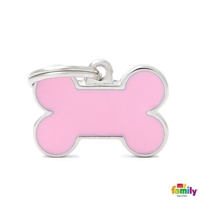 MY FAMILY BASIC HANDMADE SMALL PINK BONE