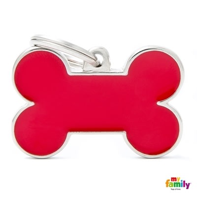 MY FAMILY BASIC HANDMADE RED BIG BONE