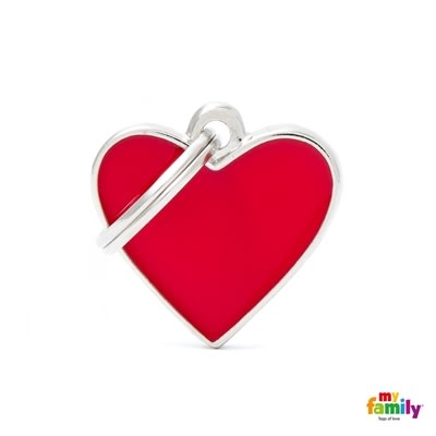 MY FAMILY BASIC HANDMADE RED SMALL HEART1