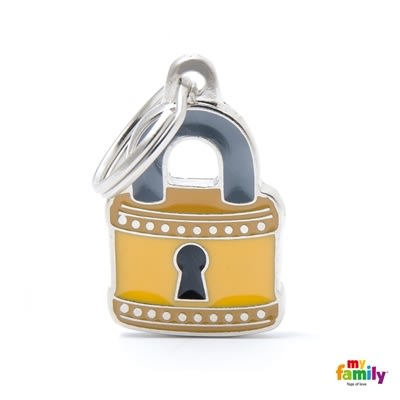 MY FAMILY CHARMS PADLOCK