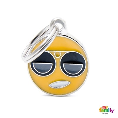 MY FAMILY CHARMS EMOTICON COOL SMALL1