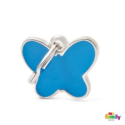 MY FAMILY CHARMS BLUE BUTTERFLY SMALL1