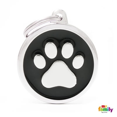 MY FAMILY CLASSIC BIG BLACK CIRCLE PAW