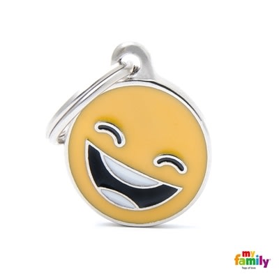 MY FAMILY CHARMS EMOTICON SMILE SMALL1