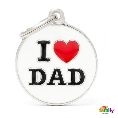 MY FAMILY CHARMS I LOVE DAD MEDIANO