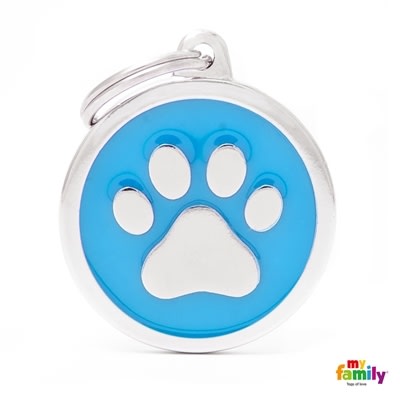 MY FAMILY CLASSIC LIGHTBLUE CIRCLE PAW1
