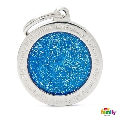 MY FAMILY SHINE  BLUE BIG CIRCLE