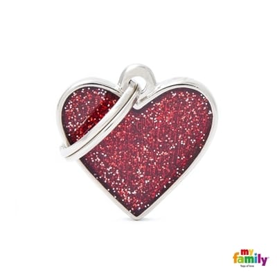 MY FAMILY SHINE RED SMALL HEART1