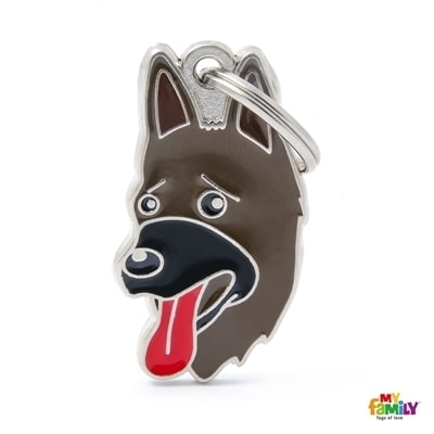 MY FAMILY FRIENDS BROWN GERMAN SHEPHERD