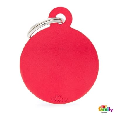 MY FAMILY BASIC ALUMINIUM RED BIG CIRCLE GRANDE1