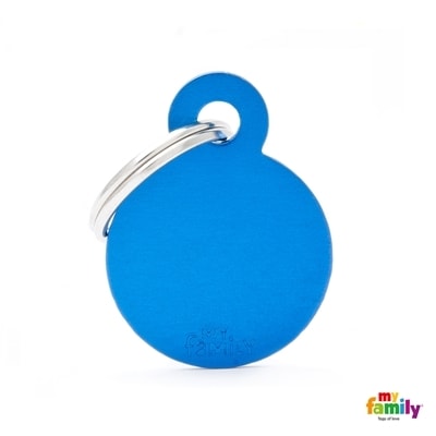 MY FAMILY BASIC ALUMINIUM BLUE SMALL CIRCLE1