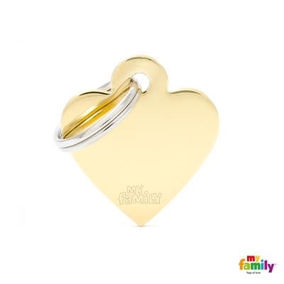 MY FAMILY BASIC GOLDEN SMALL HEART SMALL1