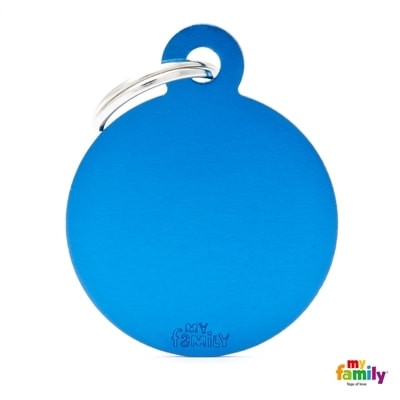 MY FAMILY BASIC ALUMINIUM BLUE BIG CIRCLE GRANDE