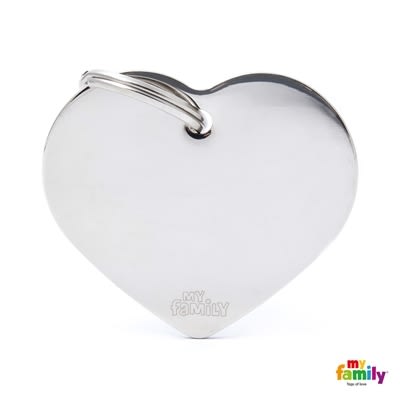 MY FAMILY BIG HEART CHROMED BRASS1