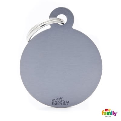 MY FAMILY BASIC ALUMINIUM GREY BIG CIRCLE GRANDE1