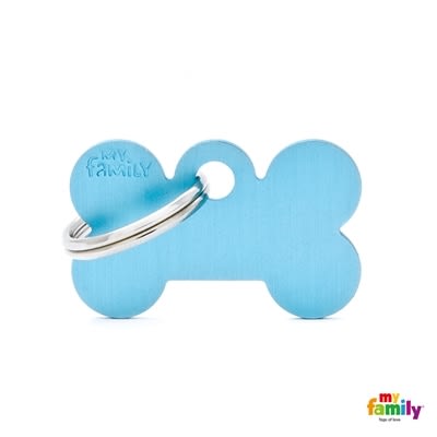 MY FAMILY BASIC ALUMINIUM LIGHT BLUE SMALL BONE1