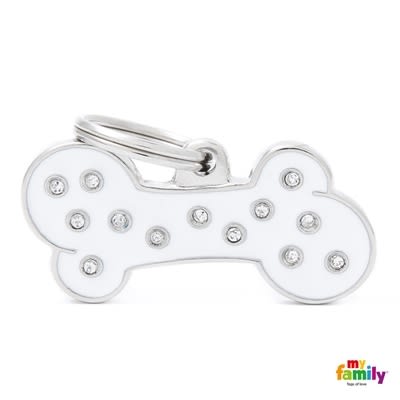 MY FAMILY CHIC BIG WHITE BONE STRASS MEDIANO