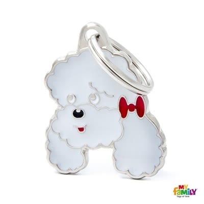 MY FAMILY FRIENDS GREY POODLE