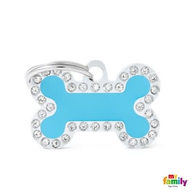 MY FAMILY GLAM LIGHT BLUE BONE SMALL