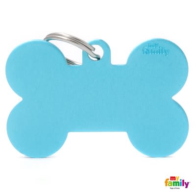 MY FAMILY BASIC ALUMINIUM LIGHT BLUE XL BONE