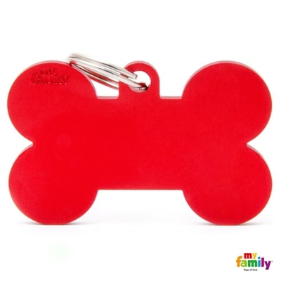 MY FAMILY BASIC ALUMINIUM RED XL BONE1