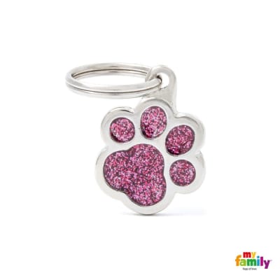 MY FAMILY SHINE PINK SMALL PAW1