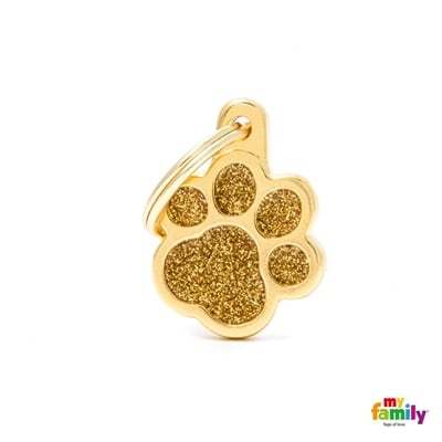 MY FAMILY SHINE GOLD SMALL PAW1