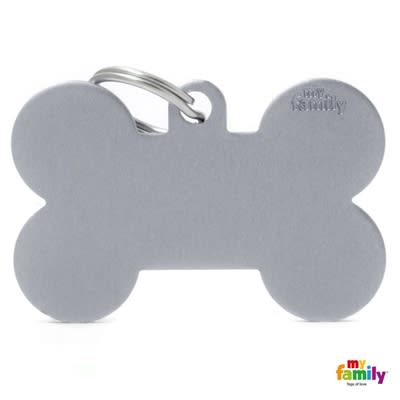 MY FAMILY BASIC ALUMINIUM GREY XL BONE