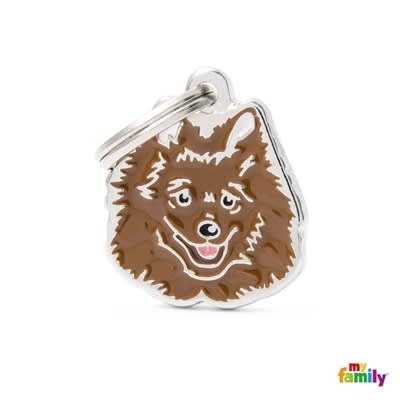 MY FAMILY  BROWN ITALIAN SPITZ